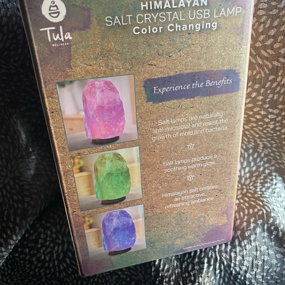 Himalayan Salt Crystal USB Lamp - Picture 4 of 5